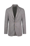 Wool, Baby Alpaca & Silk Unlined Pinstripe Suit - Fabrics by Ferla® - MONTEZEMOLO