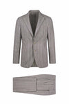 Wool, Baby Alpaca & Silk Unlined Pinstripe Suit - Fabrics by Ferla® - MONTEZEMOLO