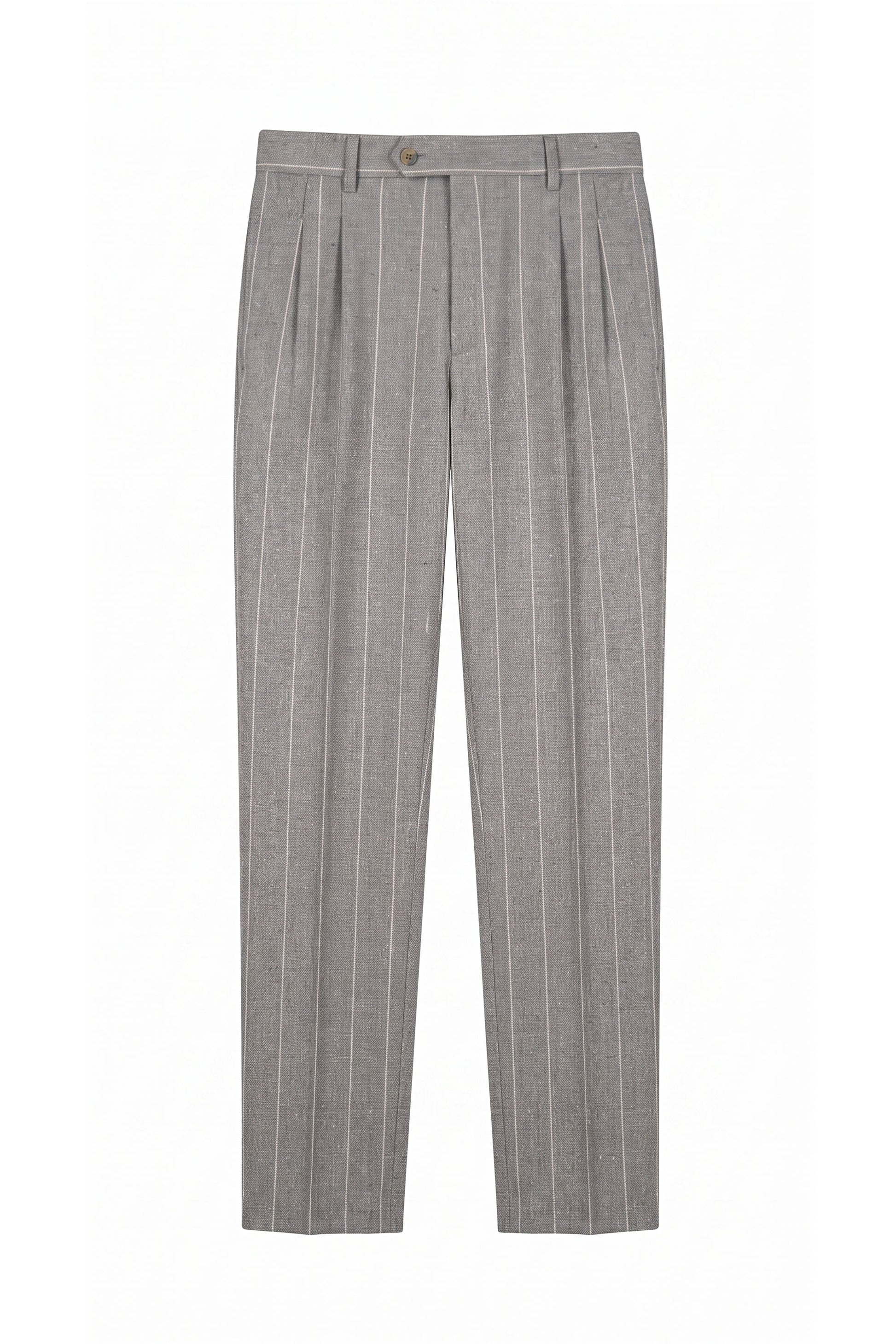 Wool, Baby Alpaca & Silk Unlined Pinstripe Suit - Fabrics by Ferla® - MONTEZEMOLO