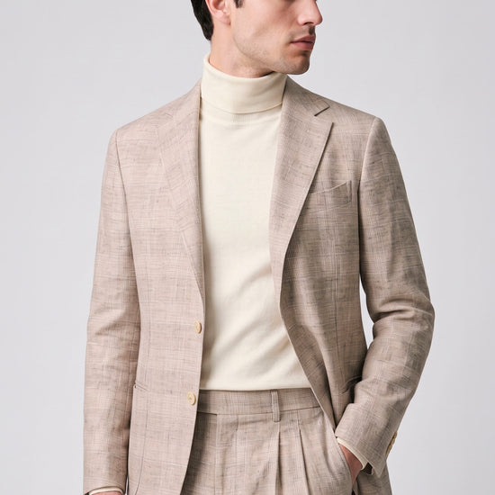 Baby Alpaca & Wool Unlined Suit -  Ferla® Fabrics - MONTEZEMOLO