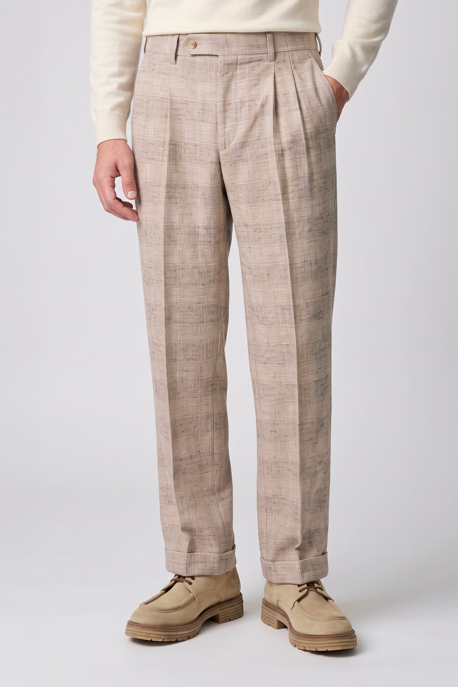 Baby Alpaca & Wool Unlined Suit -  Ferla® Fabrics - MONTEZEMOLO