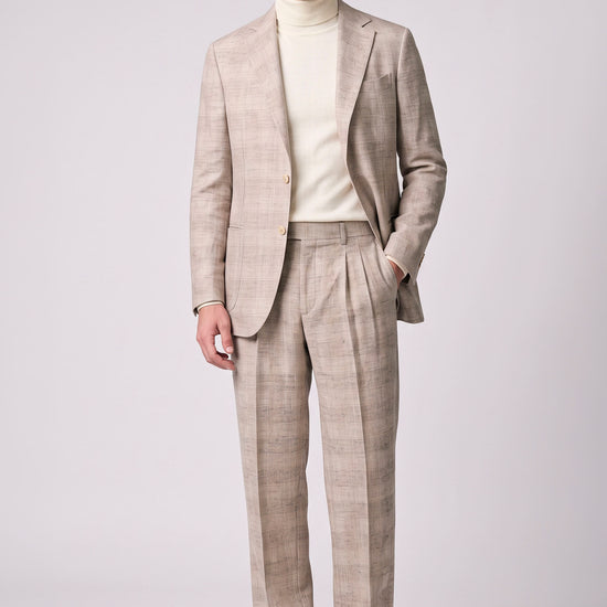 Baby Alpaca & Wool Unlined Suit -  Ferla® Fabrics - MONTEZEMOLO