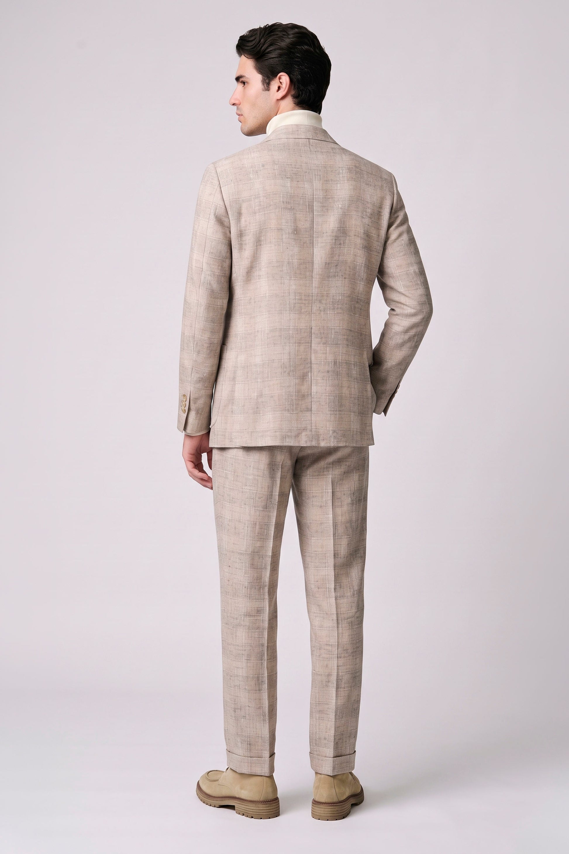 Baby Alpaca & Wool Unlined Suit -  Ferla® Fabrics - MONTEZEMOLO