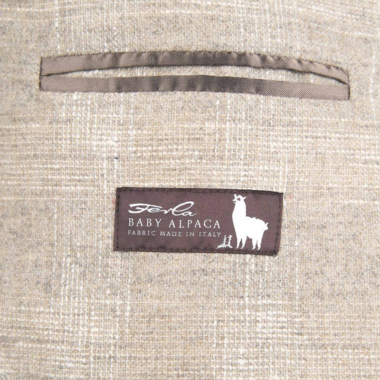 Baby Alpaca & Wool Unlined Suit -  Ferla® Fabrics - MONTEZEMOLO