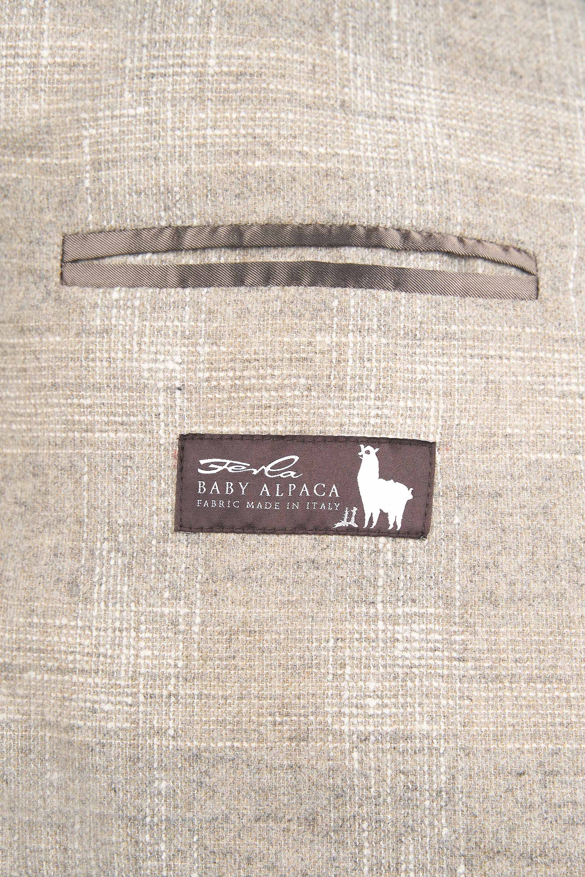 Baby Alpaca & Wool Unlined Suit -  Ferla® Fabrics - MONTEZEMOLO