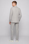Deconstructed Double-Breasted Stretch Cotton Suit - MONTEZEMOLO