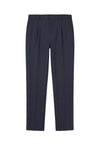 Single-Pleat ZMART TREND Pinstripe Jersey Trousers