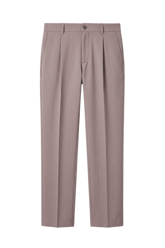 Single-Pleat ZMART TREND Pinstripe Trousers - MONTEZEMOLO