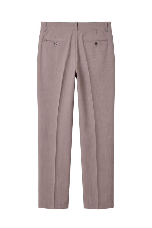 Single-Pleat ZMART TREND Pinstripe Trousers - MONTEZEMOLO