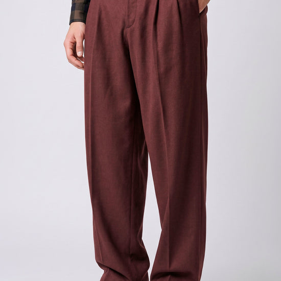 Double-Pleat Trousers - Loro Piana® Fabrics - MONTEZEMOLO