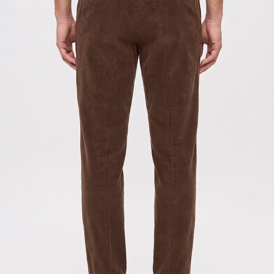 Cotton & Cashmere Corduroy Double-Pleat Trousers - Zegna® fabrics - MONTEZEMOLO