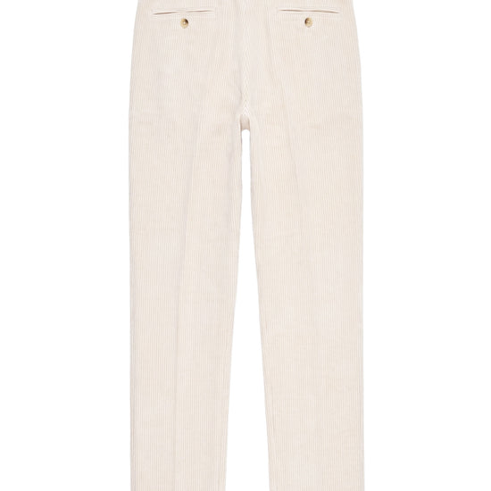 Cotton & Cashmere Corduroy Double-Pleat Trousers - Zegna® fabrics - MONTEZEMOLO