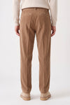 Two-Pleat Corduroy Chino Trousers