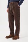 Two-Pleat Corduroy Chino Trousers