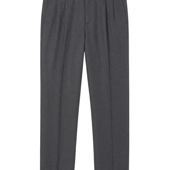 Wide-Fit Double-Pleat Trousers with Side Adjusters - MONTEZEMOLO