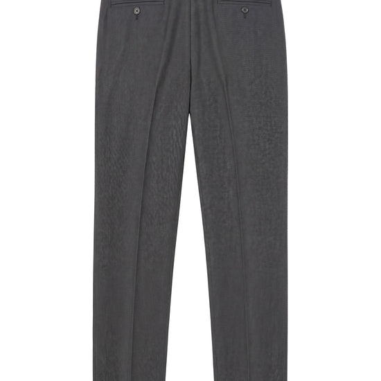 Wide-Fit Double-Pleat Trousers with Side Adjusters - MONTEZEMOLO