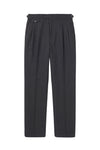 Wide-Fit Double-Pleat Trousers with Side Adjusters - MONTEZEMOLO