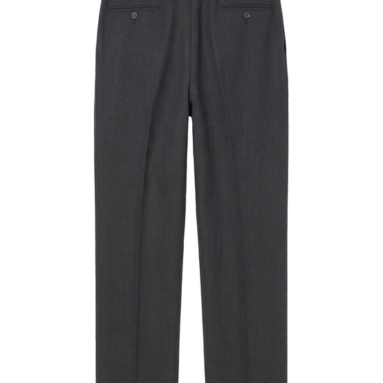 Wide-Fit Double-Pleat Trousers with Side Adjusters - MONTEZEMOLO