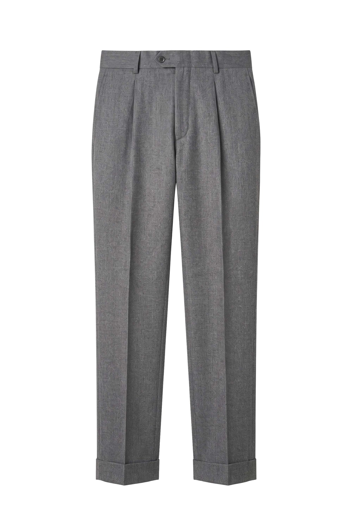 Wool and Cashmere Single-Pleat Trousers - MONTEZEMOLO