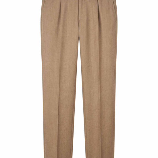 Wool and Cashmere Single-Pleat Trousers - MONTEZEMOLO
