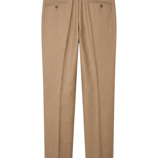 Wool and Cashmere Single-Pleat Trousers - MONTEZEMOLO