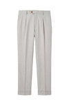 Wool and Cashmere Single-Pleat Trousers - MONTEZEMOLO