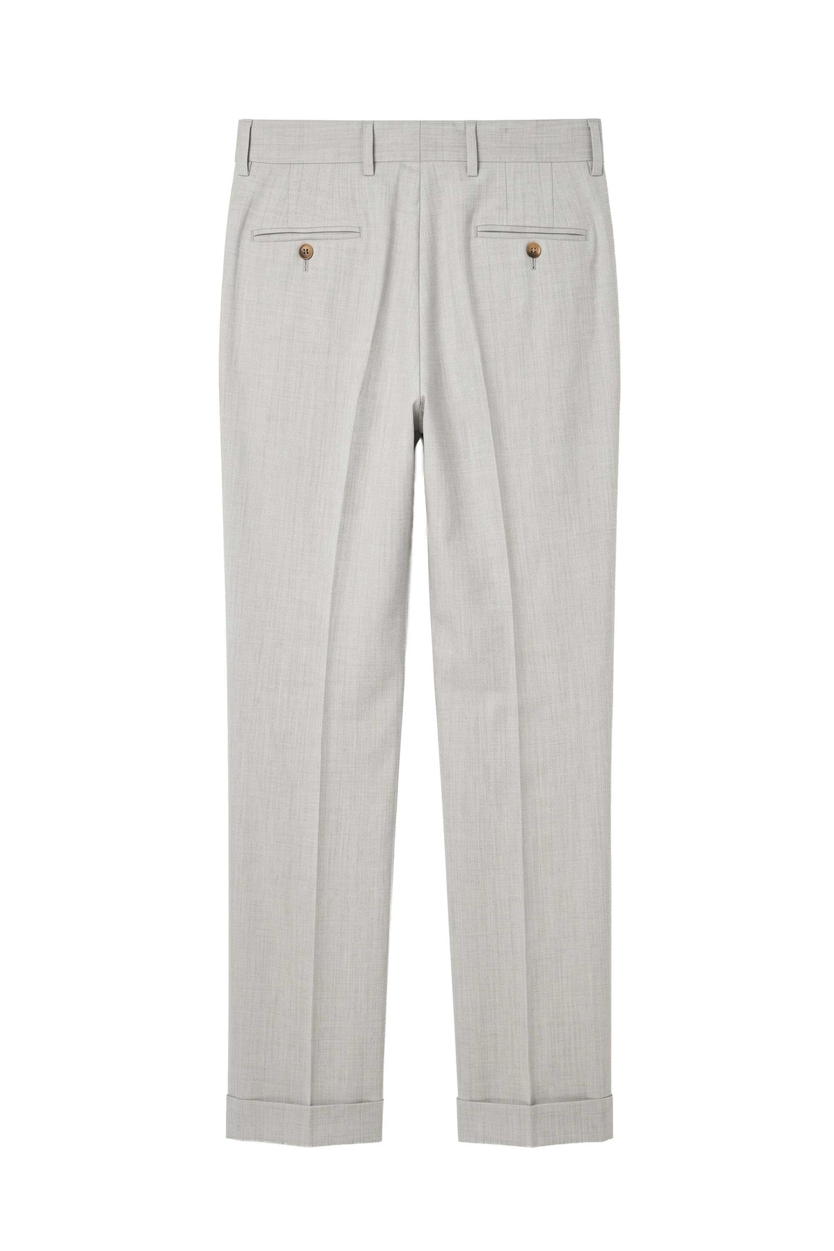 Wool and Cashmere Single-Pleat Trousers - MONTEZEMOLO