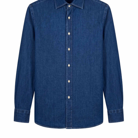Washed Denim Shirt - MONTEZEMOLO