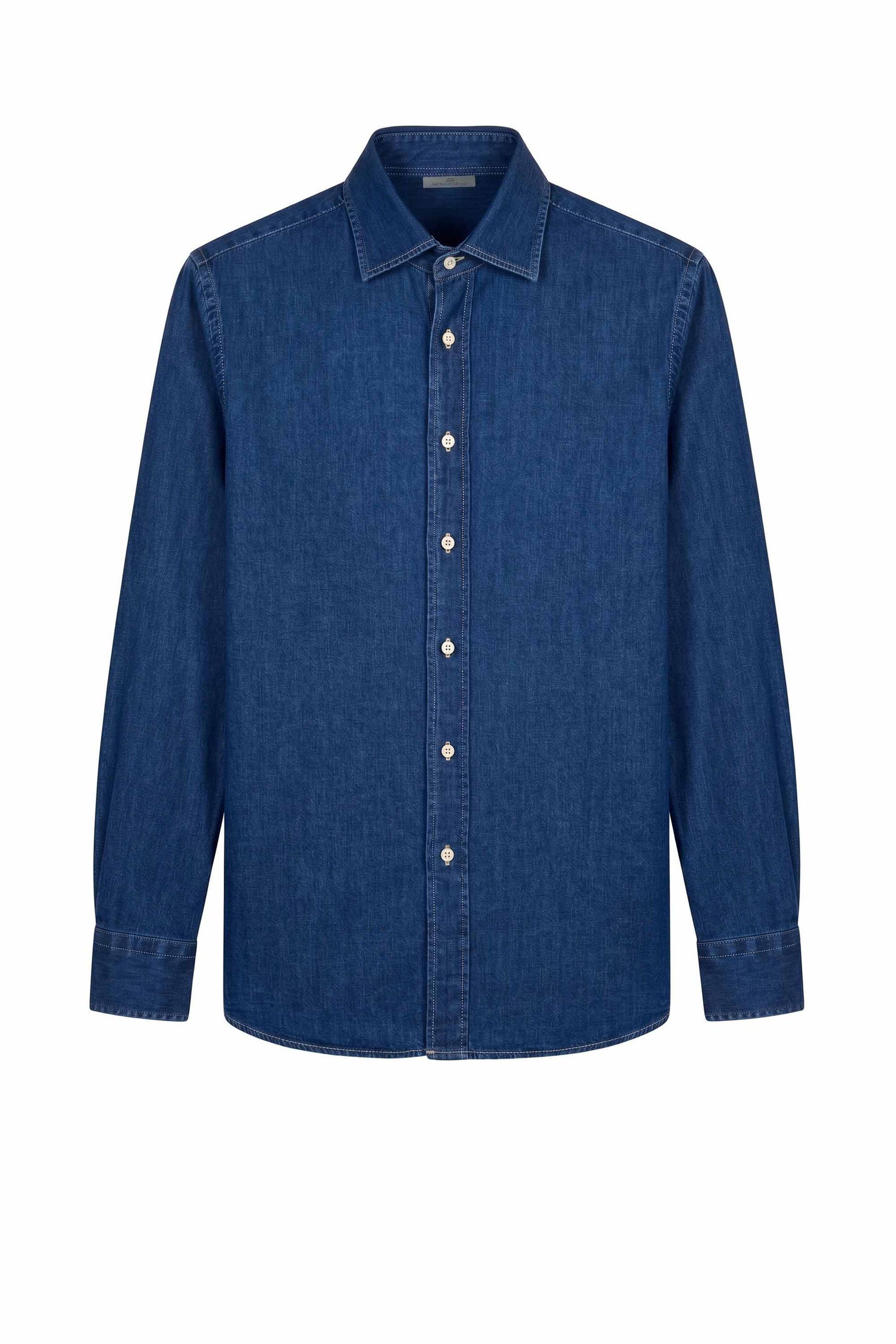 Washed Denim Shirt - MONTEZEMOLO