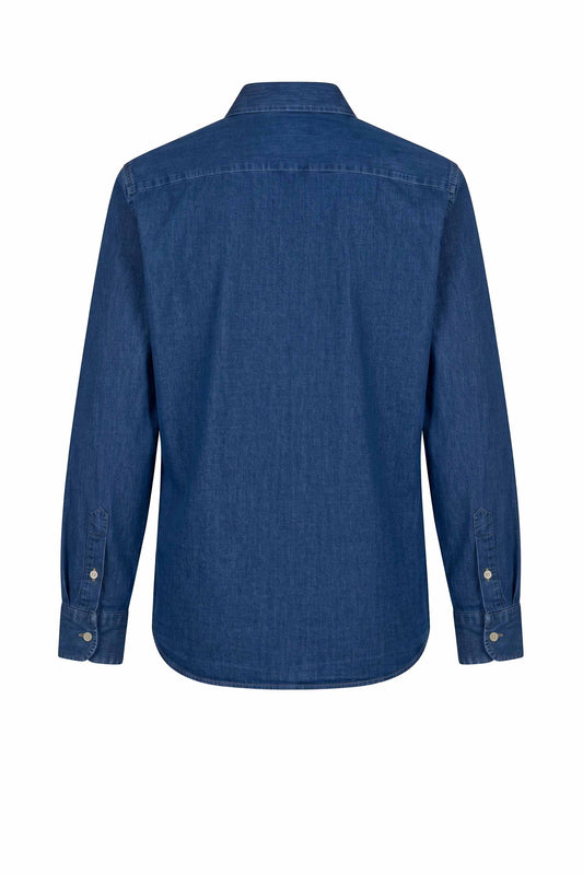 Washed Denim Shirt - MONTEZEMOLO