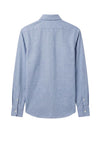 Pure Cotton Melange Flannel-Effect Button-Down Shirt - MONTEZEMOLO