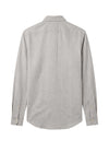 Pure Cotton Melange Flannel-Effect Button-Down Shirt - MONTEZEMOLO