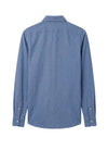 Pure Cotton Melange Flannel-Effect Button-Down Shirt - MONTEZEMOLO