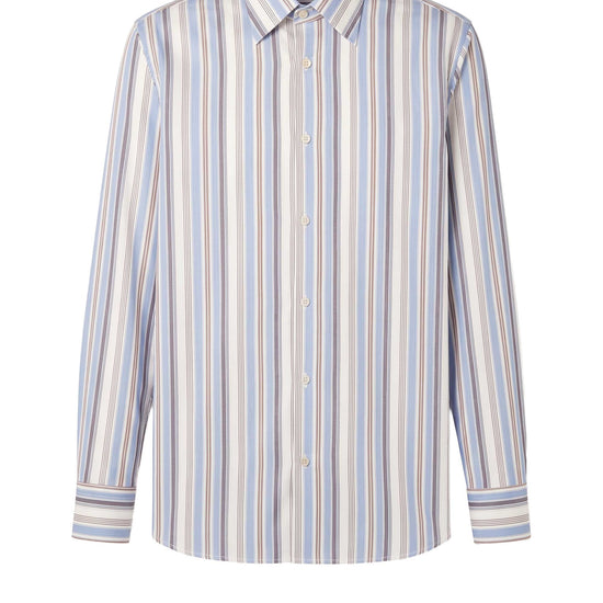 Supima Cotton Striped Shirt - MONTEZEMOLO