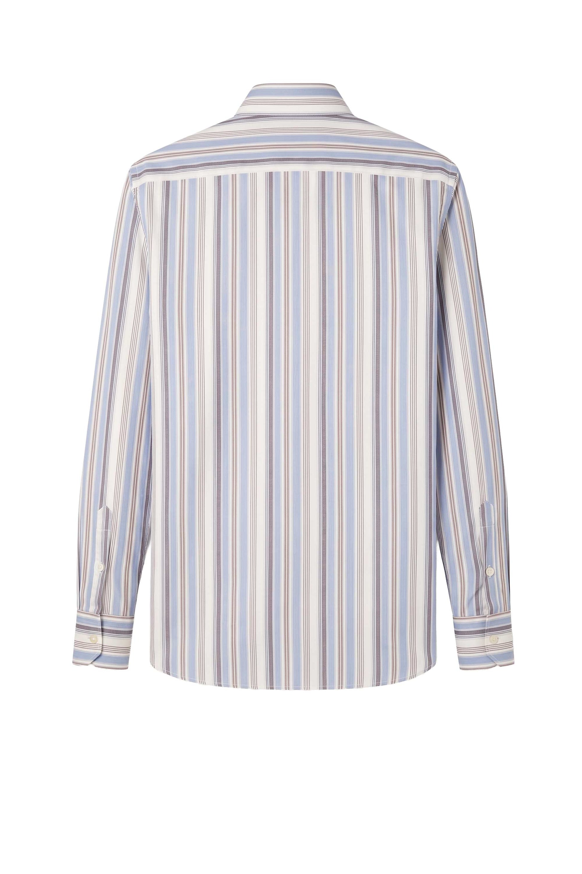 Supima Cotton Striped Shirt - MONTEZEMOLO