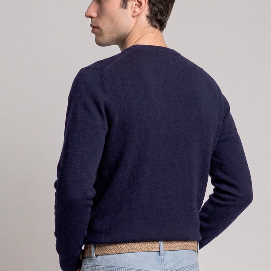 Pure Cashmere Crew-Neck Sweater - MONTEZEMOLO