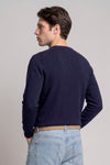 Pure Cashmere Crew-Neck Sweater - MONTEZEMOLO