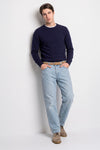 Pure Cashmere Crew-Neck Sweater - MONTEZEMOLO