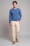 Pure Cashmere Crew-Neck Sweater - MONTEZEMOLO