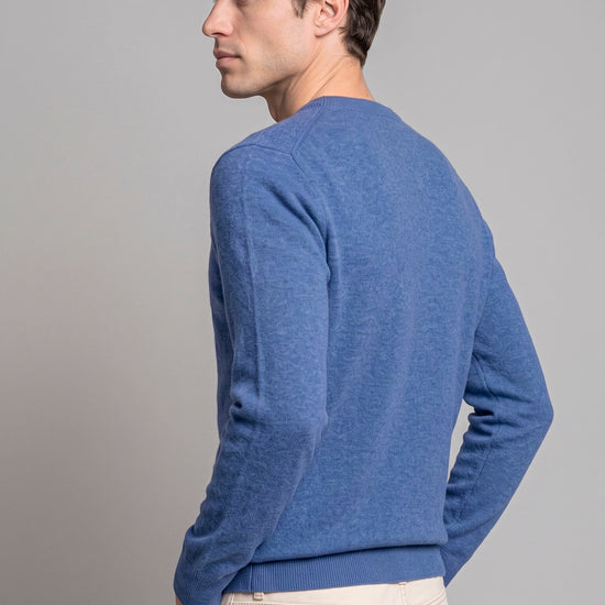 Pure Cashmere Crew-Neck Sweater - MONTEZEMOLO