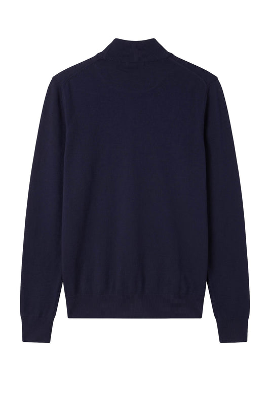 TREND Half-Zip Mock-Neck Knit - MONTEZEMOLO