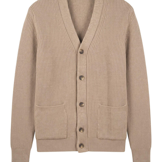 Wool-Blend English Rib Cardigan - MONTEZEMOLO