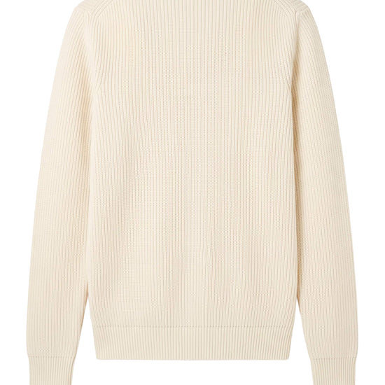 Wool-Blend English Rib Cardigan - MONTEZEMOLO