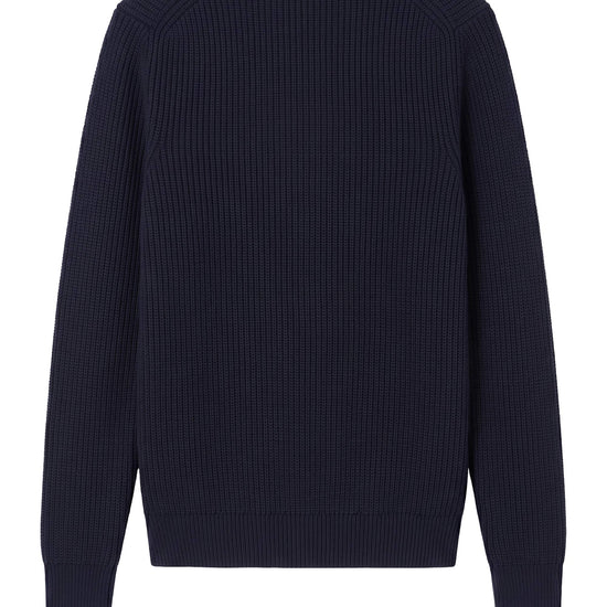 Wool-Blend English Rib Cardigan - MONTEZEMOLO