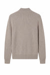 TREND Ribbed Full-Zip Knit