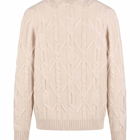 Supergeelong Wool Shawl-Collar Cardigan - MONTEZEMOLO