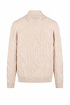 Supergeelong Wool Shawl-Collar Cardigan - MONTEZEMOLO