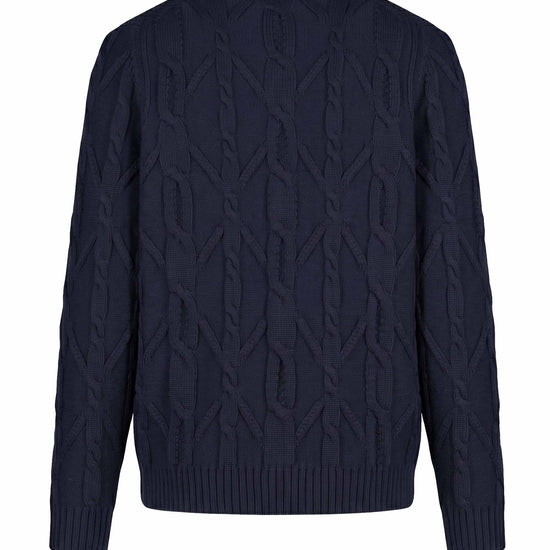 Supergeelong Wool Shawl-Collar Cardigan - MONTEZEMOLO