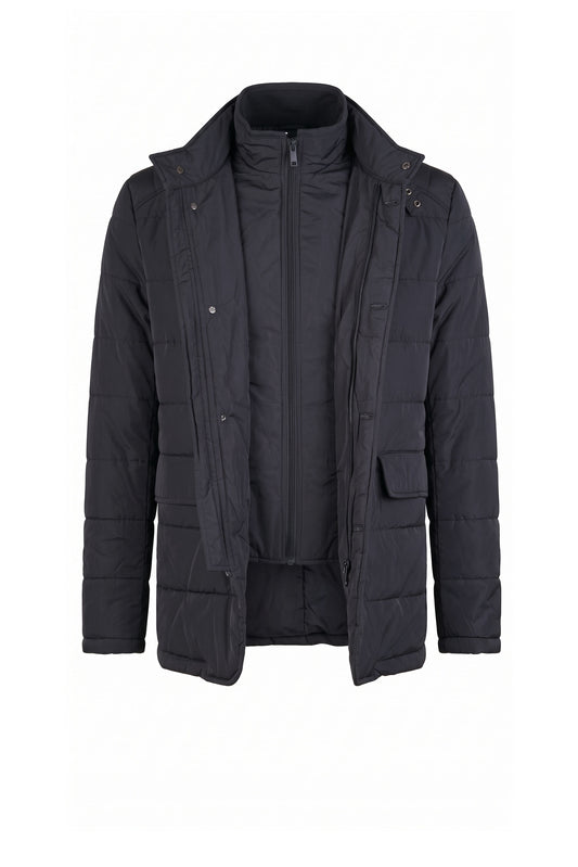 TREND Padded Jacket with Removable Bib - MONTEZEMOLO
