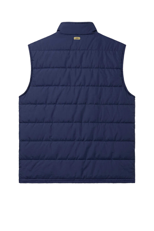 Quilted snap-button vest - MONTEZEMOLO